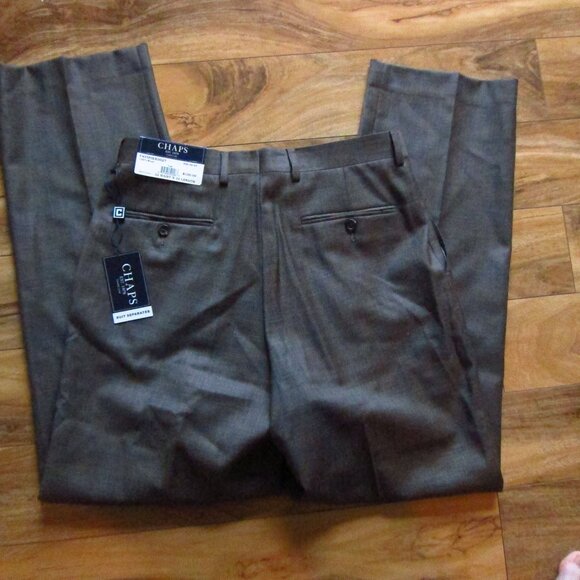 NWT- Mens CHAPS Ralph Lauren Brown Suit Size 42R & Pants 32 X 32- 100% Wool - Picture 15 of 16